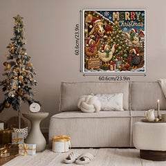 Holiday Farm Friends Jigsaw Puzzle 1000 Pieces
