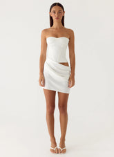Cosmala Mini Dress - White