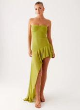 Reeva Mini Dress - Green