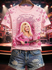 Country Singer Commemorative Printed T-Shirt