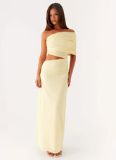 Gillian Maxi Dress - Yellow