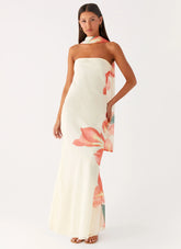 Under The Pagoda Maxi Dress - Siena Floral