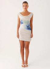 Good Fortune Mini Dress - Ivory