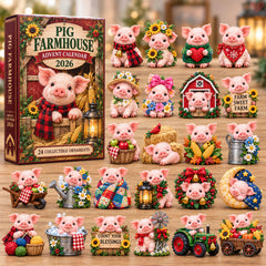 Sweet Pig Farmhouse Advent Calendar 2026 GFTOHNL3666