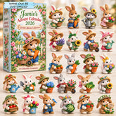 Bunny Garden Bloom Advent Calendar 2026 QTCUZ GFTOHNL3757