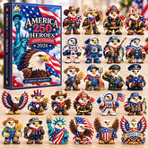 America 250 Eagle Heroes Advent Calendar 2026 GFTOHNL3801