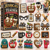Leopard Teacher Love Advent Calendar 2026 QTCUZ GFTOHNL4064