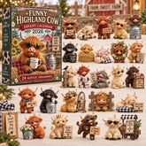 Funny Highland Cow Advent Calendar 2026 GFTOMA14572