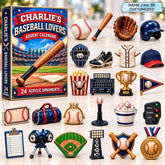 Custom Name Baseball Lover Advent Calendar 2026 QTCUZ GFTONPT1163