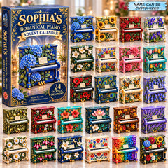 Personalized Botanico Piano Advent Calendar 2026 QTCUZ GFTONPT1253