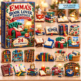 Personalized Book Lover Advent Calendar 2026 QTCUZ GFTONPT1280