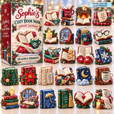 Personalized Cozy Book Advent Calendar 2026 QTCUZ GFTONPT1282