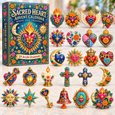 Sacred Heart Mystic Folk Treasures Advent Calendar 2026 GFTONPT947