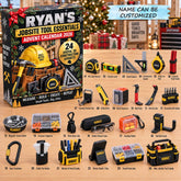 Personalized Construction Advent Calendar 2026 QTCUZ GFTONTD3121