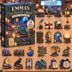 Enchanted Library Advent Calendar 2026 QTCUZ GFTONTD3234