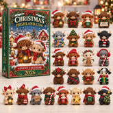 Christmas Highland Cow Advent Calendar 2026 GFTOTP21687