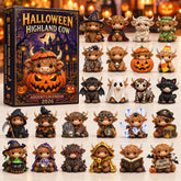 Halloween Highland Cow Advent Calendar 2026 GFTOTP21689