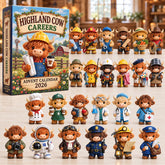 Highland Cow Careers Advent Calendar 2026 GFTOTP21691