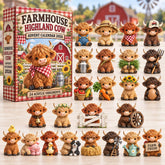 Farmhouse Highland Cow Advent Calendar 2026 GFTOTP21692