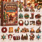 Southwest Cowboy Christmas Advent Calendar 2026 GFTOTP21753