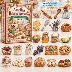 Personalized Baking Workshop Advent Calendar 2026 QTCUZ GFTOTP21805