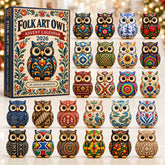 Folk Art Owl Advent Calendar 2026 GFTOTP22116