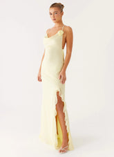First Class Maxi Dress - Yellow