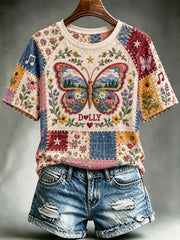 Women's Casual Print Short-Sleeve T-Shirt