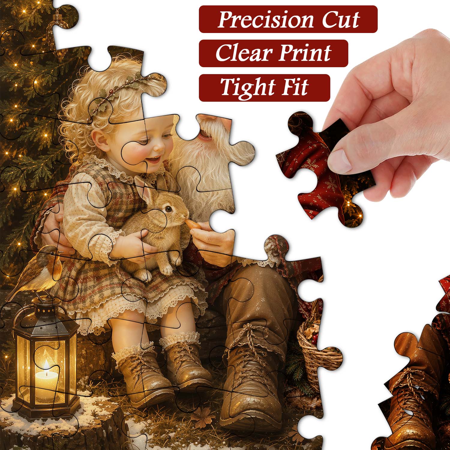 Christmas Whispers Jigsaw Puzzle 1000 Piece