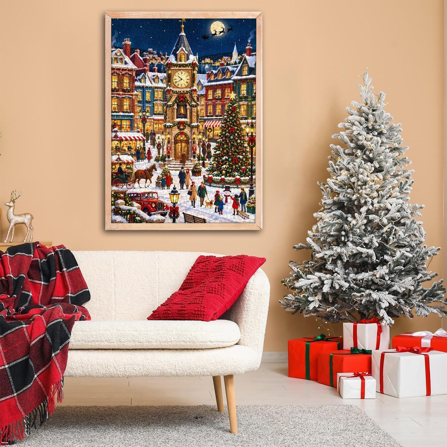 Snowy Bells Jigsaw Puzzle 1000 Piece