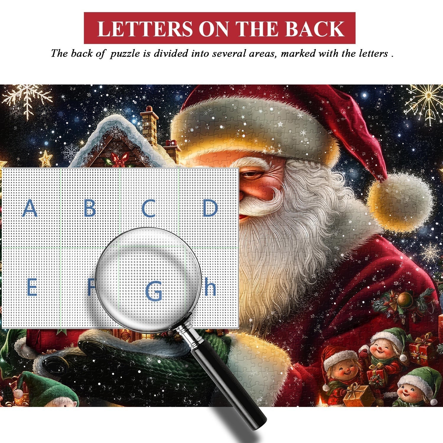 Santa's Magical Workshop Jigsaw Puzzle 1000 Pieces