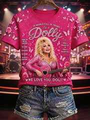 Country Singer Commemorative Printed T-Shirt