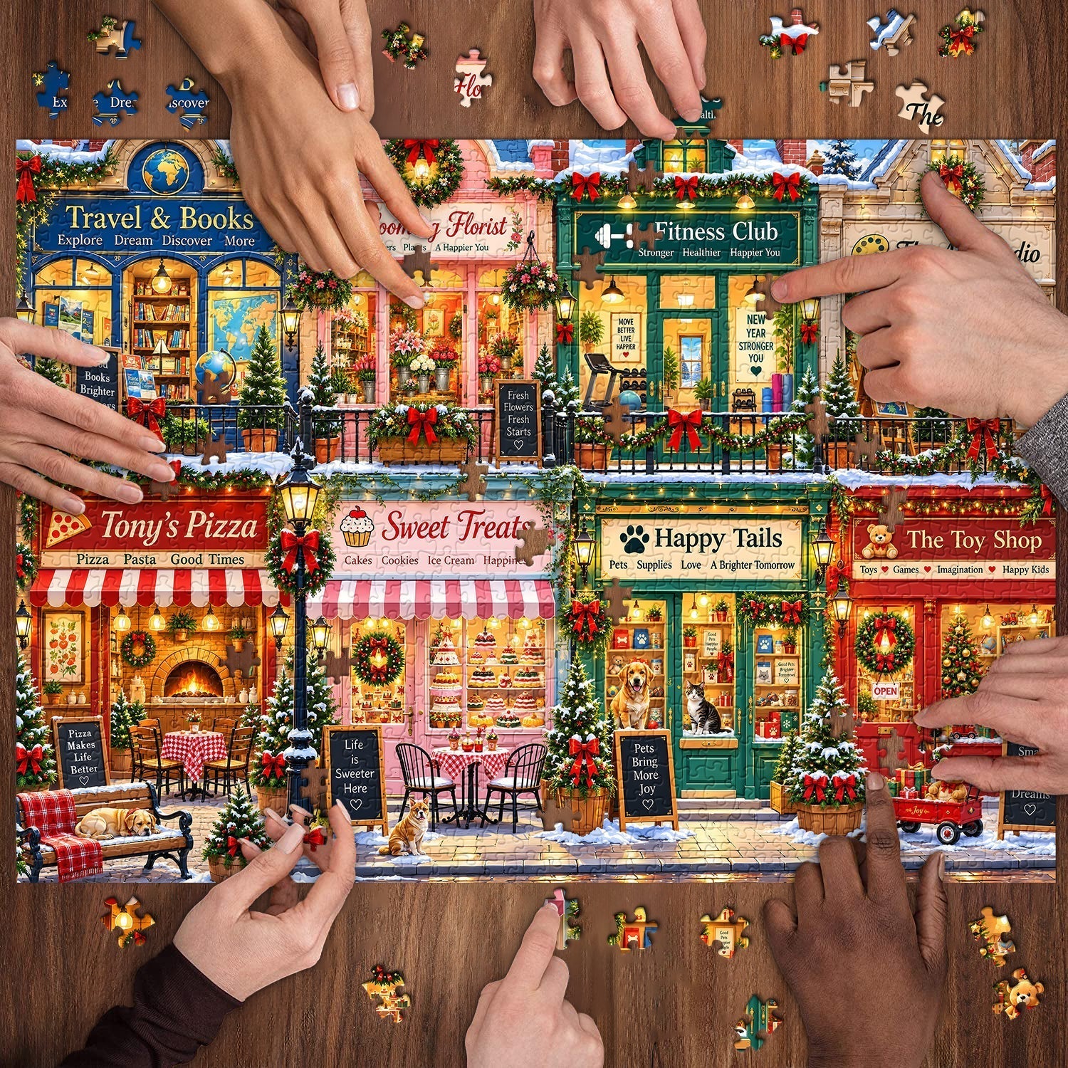 Dream Street Jigsaw Puzzle 1000 Piece