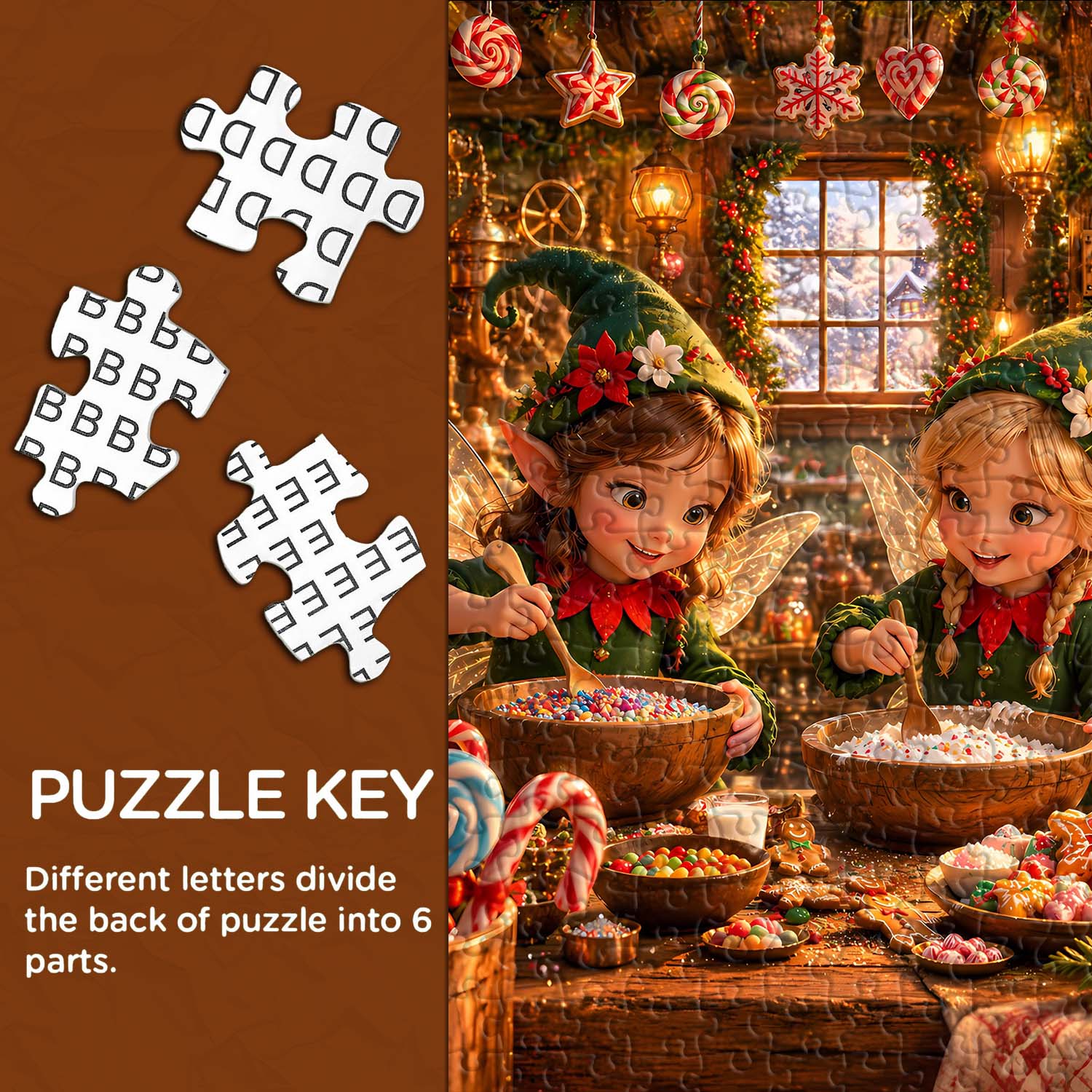 Elf Kitchen Jigsaw Puzzle 1000 Piece