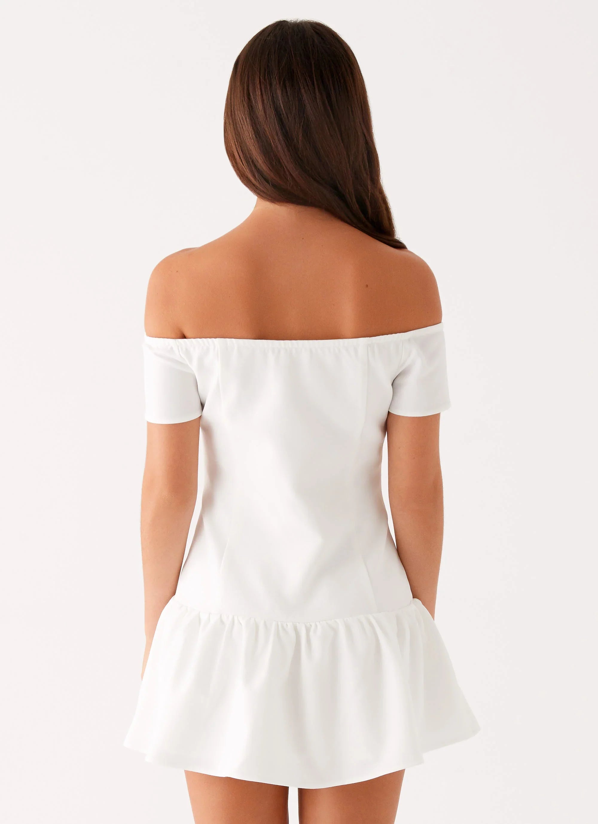Penny Mini Dress - White