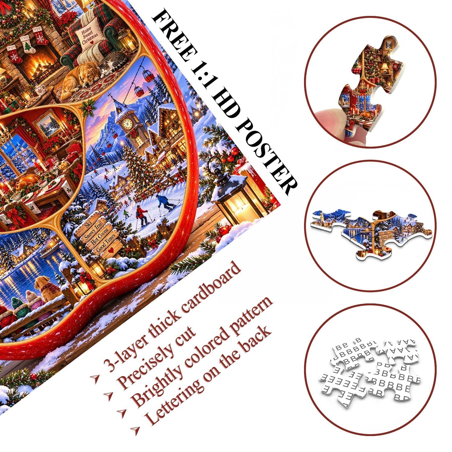Christmas Memories Jigsaw Puzzle 1000 Piece