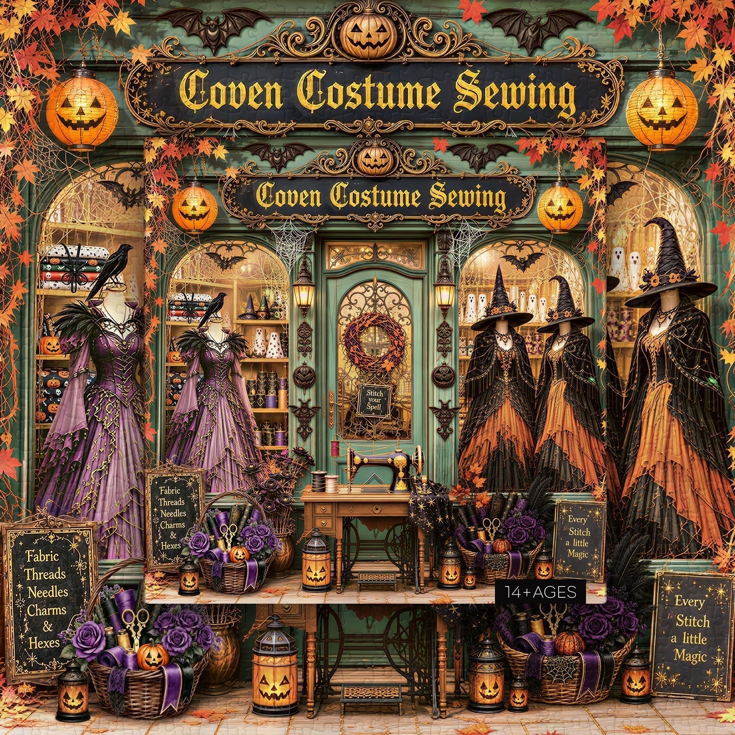 Coven Costume Sewing Jigsaw Puzzle 1000 Piece