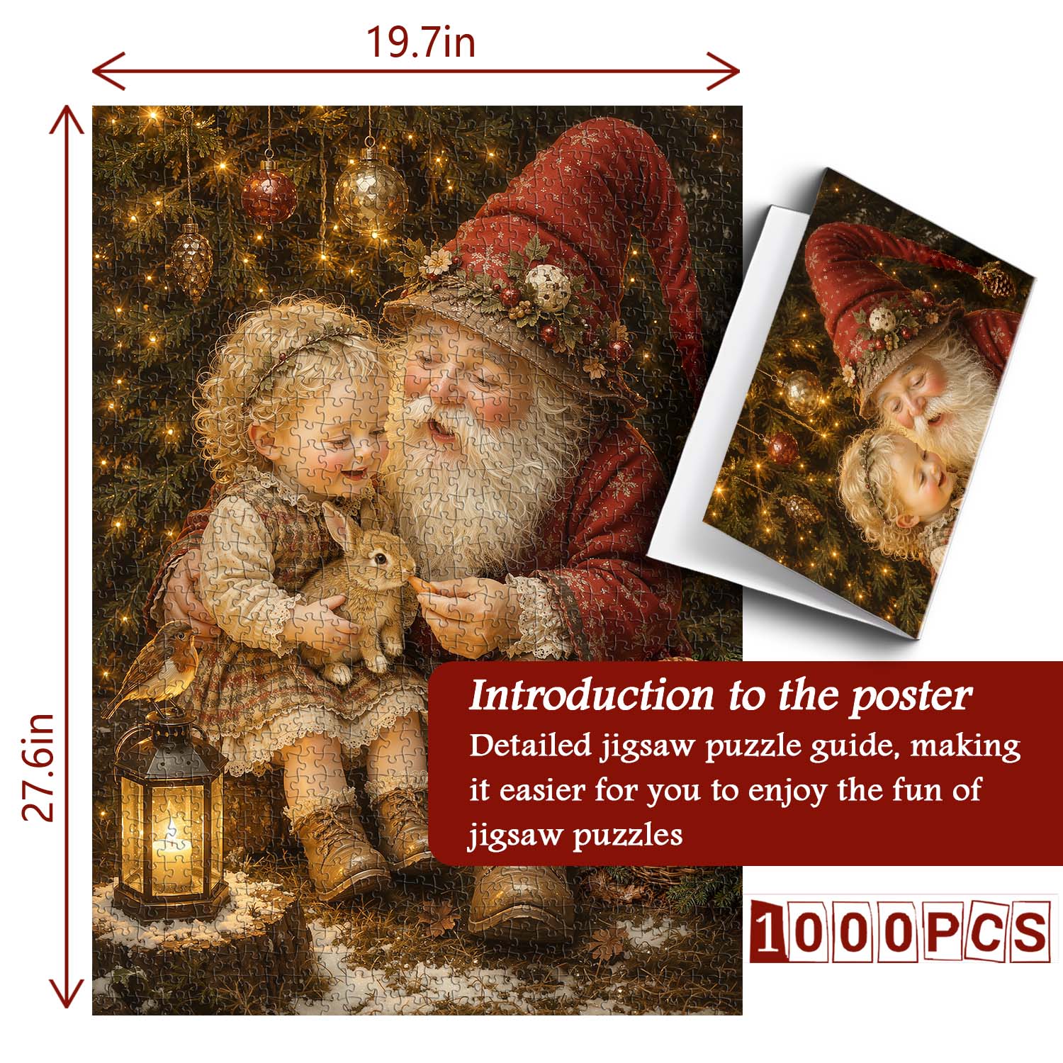 Christmas Whispers Jigsaw Puzzle 1000 Piece