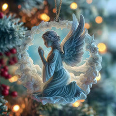 Christmas Angel Christmas Mica Ornament GFSPTG11