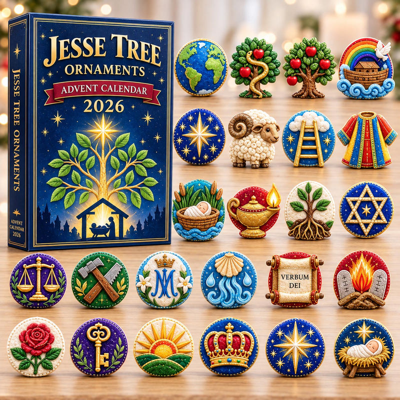 Jesse Tree Sacred Symbols Advent Calendar 2026 GFTOHNL3705