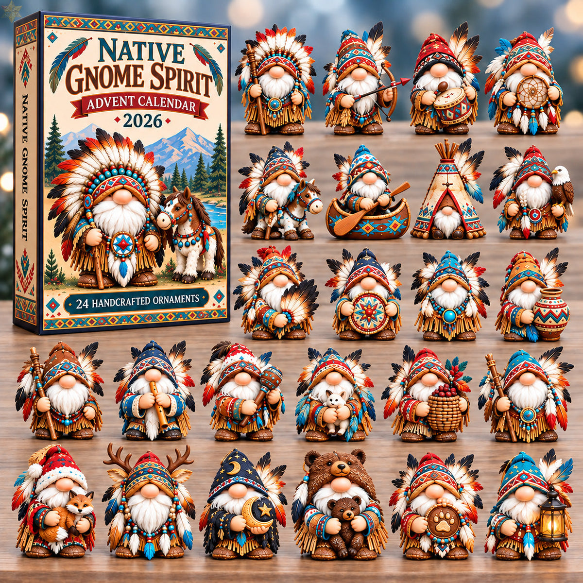 Native Gnome Spirit Advent Calendar 2026 GFTOHNL4058