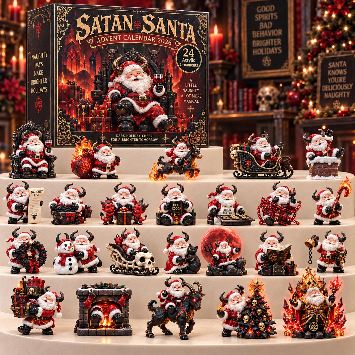 Satan Santa Advent Calendar 2026 GFTOMA14578