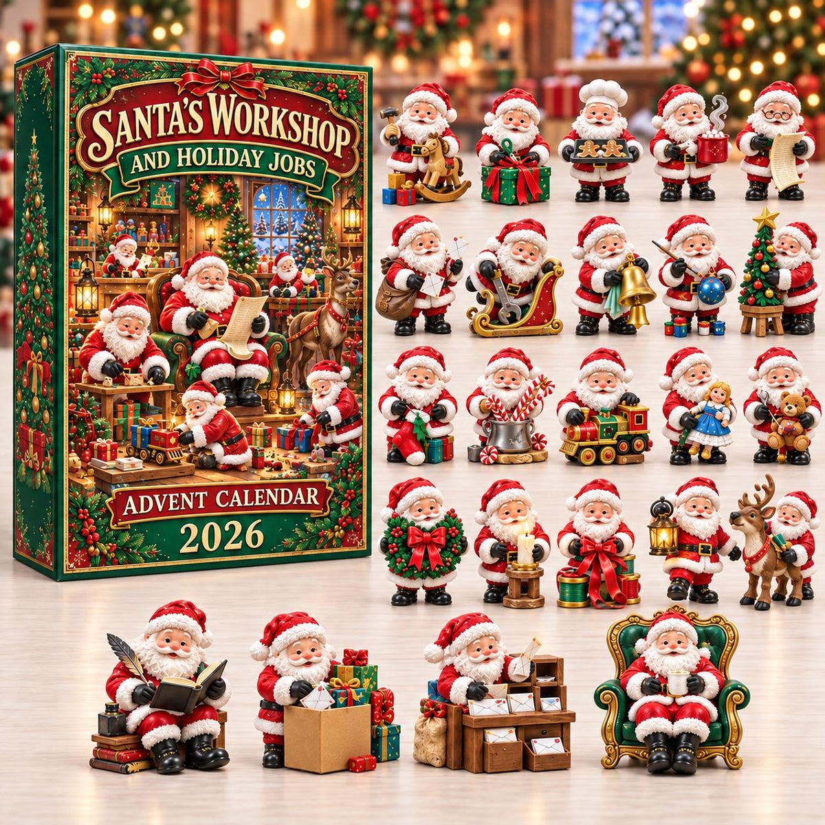 Santa Workshop Advent Calendar 2026 GFTOMA14580