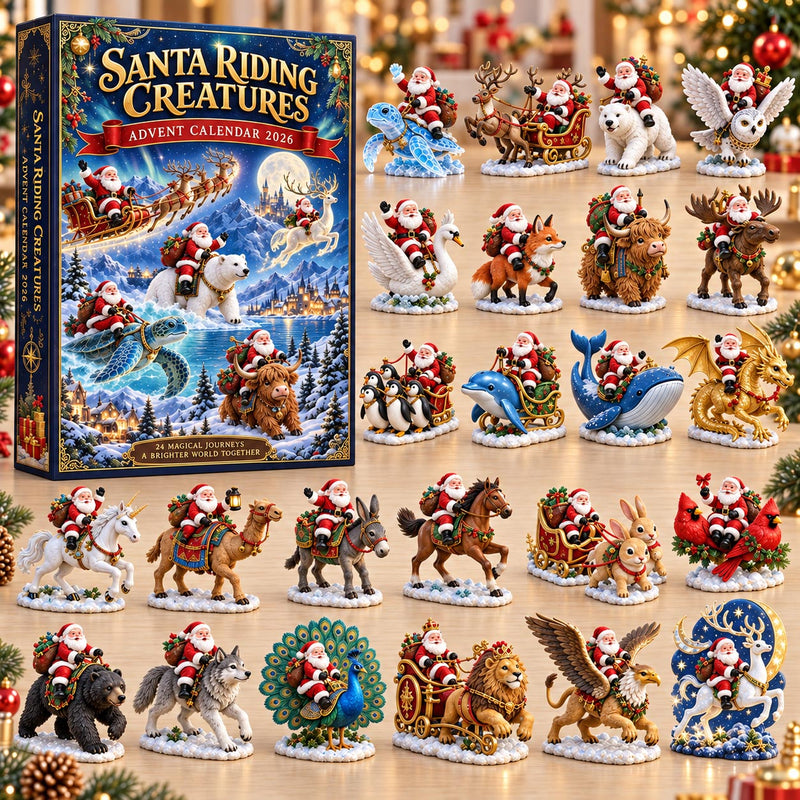 Santa Riding Creatures Advent Calendar 2026 GFTOMA14582