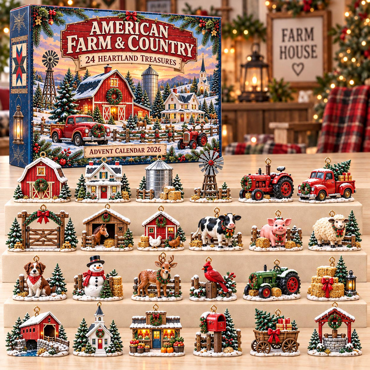 American Farm Country Advent Calendar 2026 GFTOMA14583