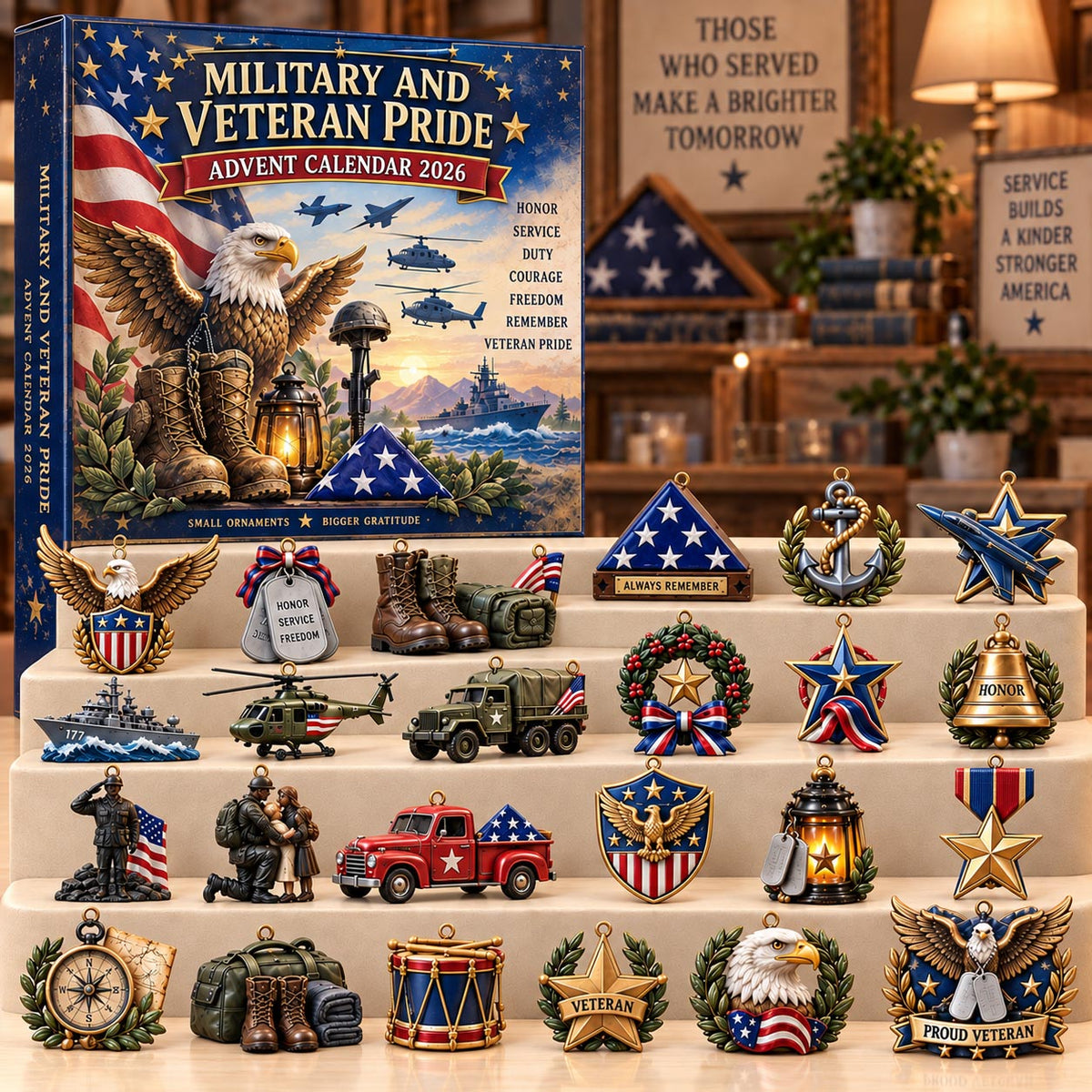 Military Veteran Pride Advent Calendar 2026 GFTOMA14585