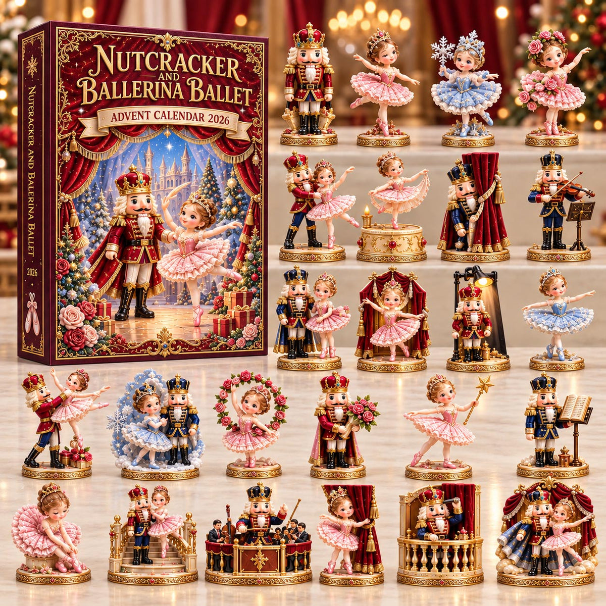Nutcracker Ballet Advent Calendar 2026 GFTOMA14610