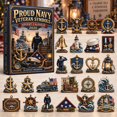 Navy Symbol Advent Calendar 2026 GFTOMA14612