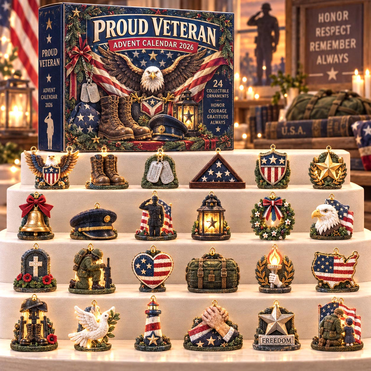 Proud Veteran Advent Calendar 2026 GFTOMA14613