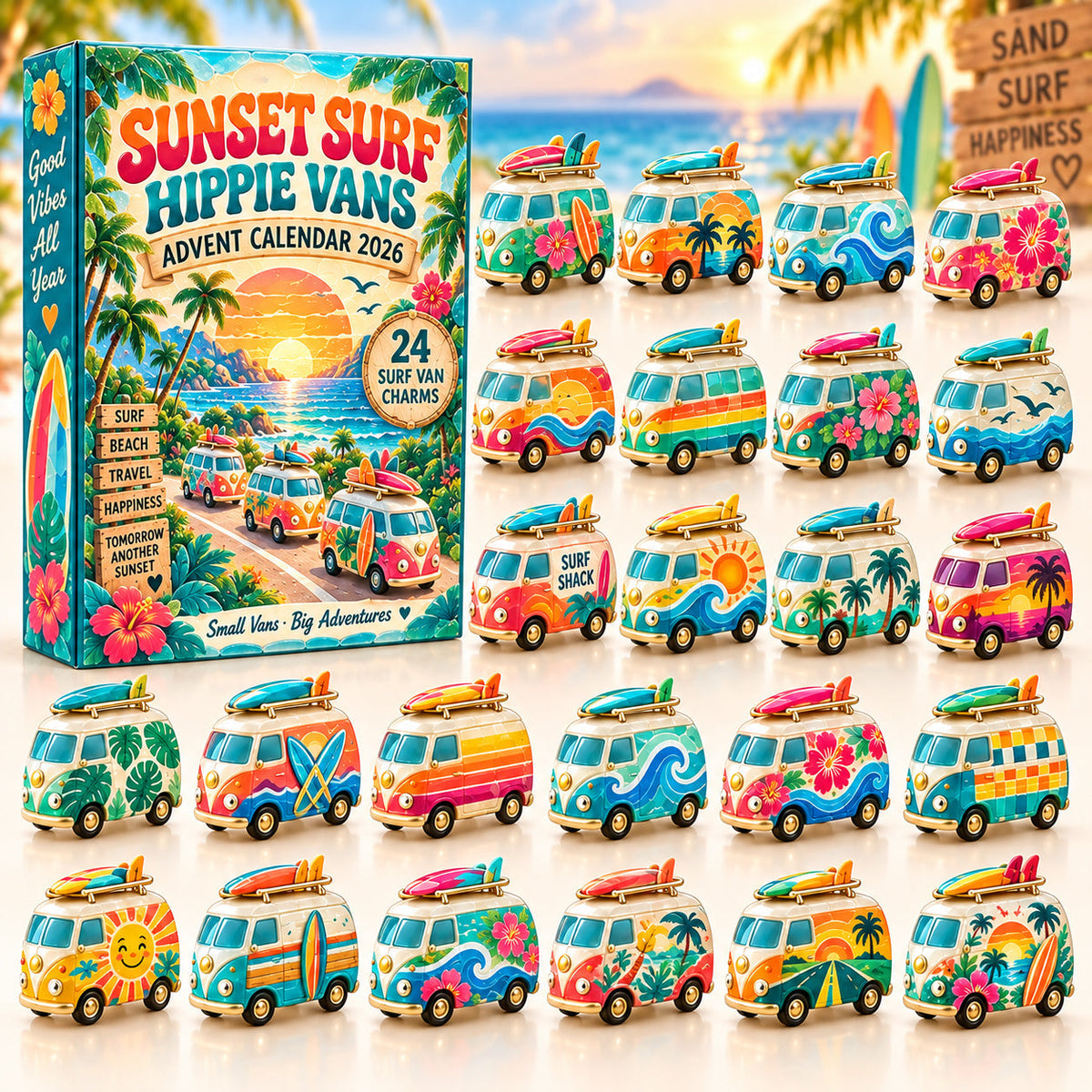 Sunset Surf Advent Calendar 2026 GFTOMA14865